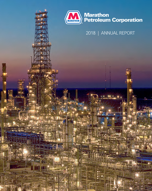 Cover image for 2018 MPC Annual Report and 10-K