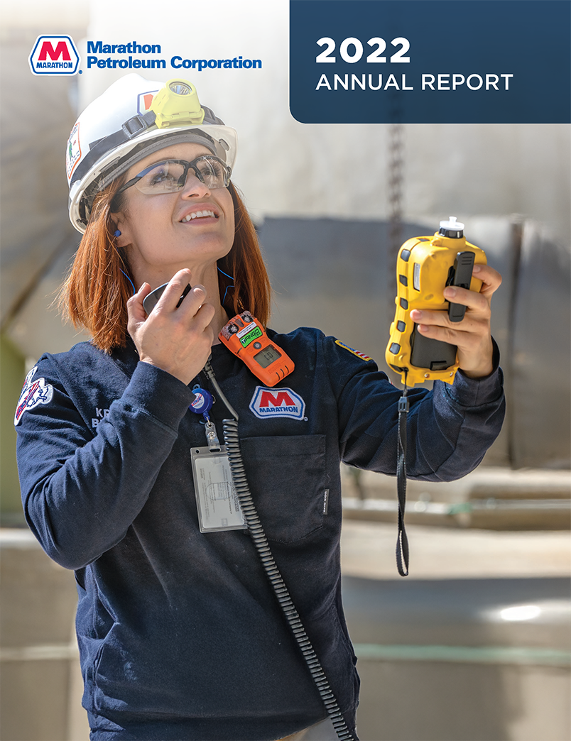 Cover image for 2022 MPC Annual Report and 10-K