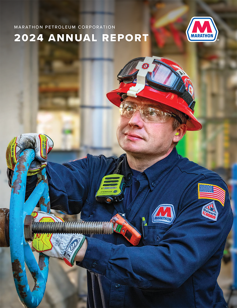 Cover image for 2024 MPC Annual Report and 10-K