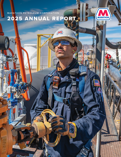 Cover of the 2025 MPC Annual Report & 10K