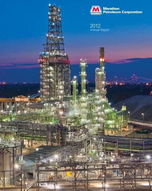 Cover image for 2012 MPC Annual Report and 10-K