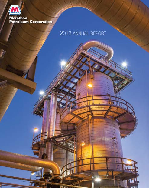 Cover image for 2013 MPC Annual Report and 10-K